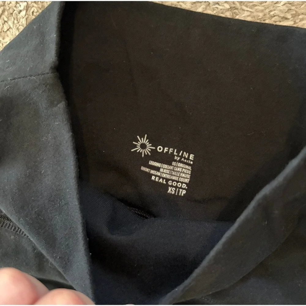 Aerie Offline OG‎ Original High Rise Leggings Black XS